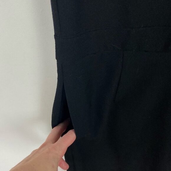 Garmentory Just Female Black Jumpsuit Size XS Mesh Panel Pockets Sleeveless Min - Picture 7 of 12